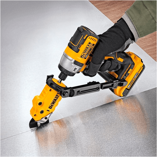 Adapter do cięcia blachy na zakrętarkę wkrętarkę -zdjęcie numer 5