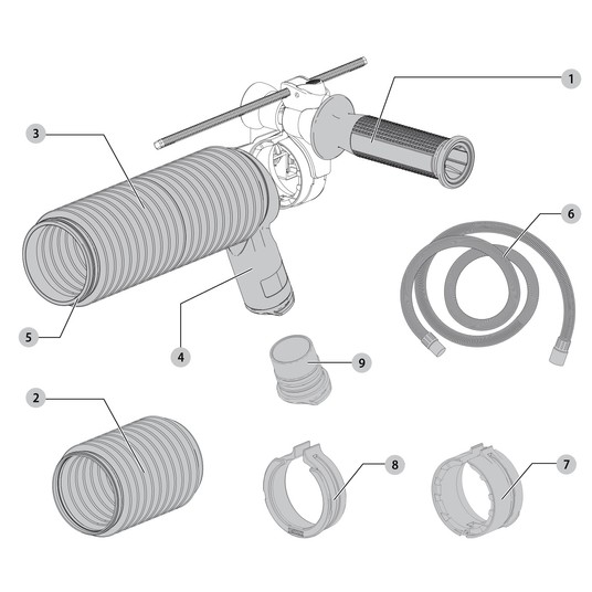 Adapter odsysania pyłu DeWALT DWH201D -zdjęcie numer 8