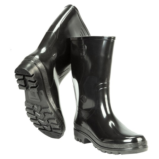 Buty kalosze PVC męskie 42 czarne KOLMAX -zdjęcie numer 1