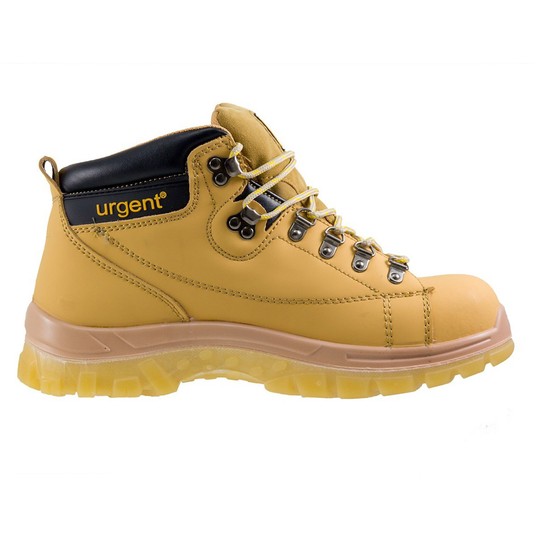 Buty URGENT 114 S1 rozmiar 41 żółty nubuk -zdjęcie numer 6