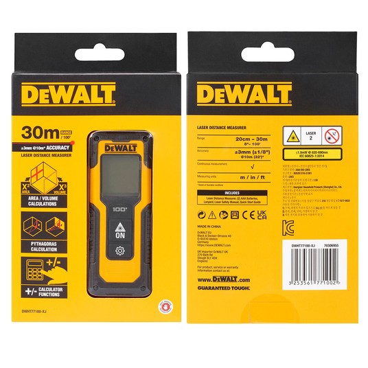 Dalmierz 30m laserowy DeWALT -zdjęcie numer 6