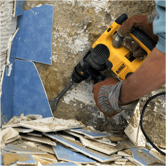 Dłuto płaskie SDS PLUS 40x250mm DEWALT -zdjęcie numer 5
