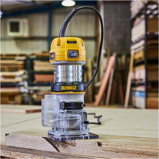 Frezarka krawędziowa do laminatów 8mm DeWalt -zdjęcie numer 9