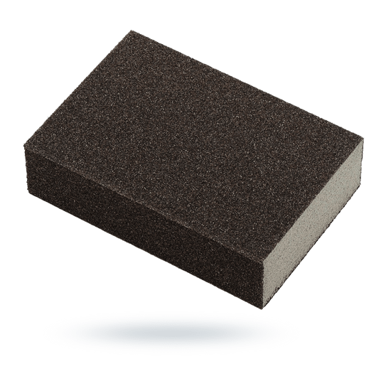 Gąbka ścierna gr 240 100x70x25mm -zdjęcie numer 2