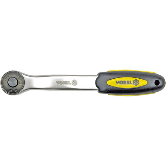GRZECHOTKA 3/8" Cr-V WYG.RĄCZKA 72 zęby -zdjęcie numer 1