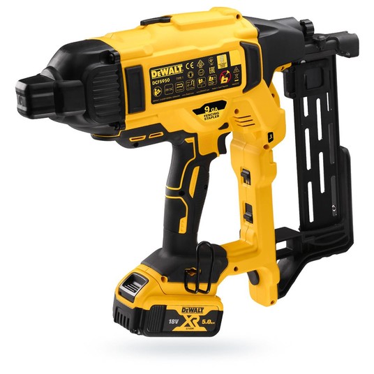 Gwoździarka 18V 2x5Ah do skobli 9Ga 40-50mm DeWalt -zdjęcie numer 8