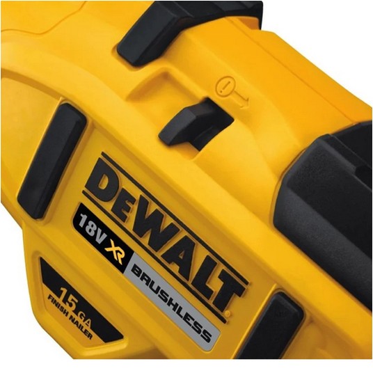 Gwoździarka 18V BL 2x5Ah sztyfciarka 15Ga DeWalt -zdjęcie numer 6