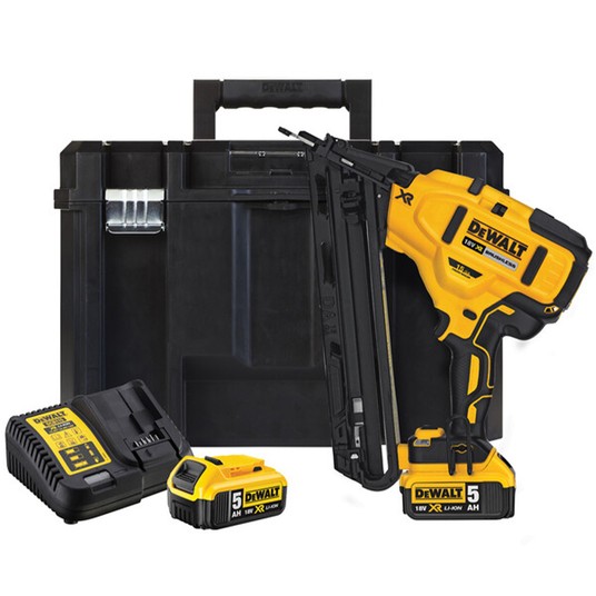 Gwoździarka 18V BL 2x5Ah sztyfciarka 15Ga DeWalt -zdjęcie numer 1