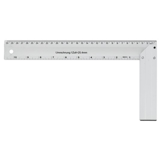 Kątownik aluminiowy 300 mm -zdjęcie numer 1