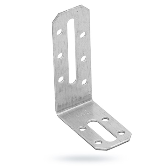 Kątownik z regulacją 80x55x30x2mm (opk=20szt) -zdjęcie numer 2