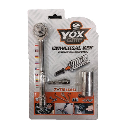 Klucz nasadowy 7-19mm YOX Grip -zdjęcie numer 1