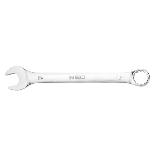 Klucz płasko- oczkowy 19mm NEO -zdjęcie numer 1