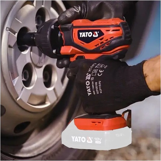 Klucz udarowy 18V 300Nm 1/2" BODY karton YATO -zdjęcie numer 8