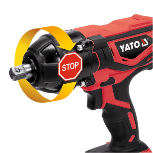 Klucz udarowy 18V 300Nm 1/2" BODY karton YATO -zdjęcie numer 4