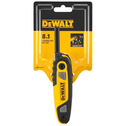 Klucze imbusowe HEX 8szt kieszonkowe DeWALT -zdjęcie numer 6
