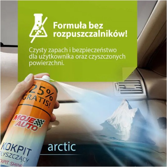 Kokpit Błyszczący - Arctic 750ml MOJE AUTO -zdjęcie numer 7
