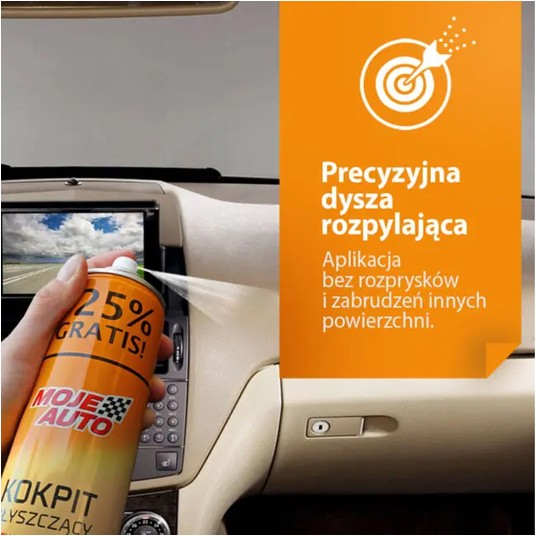 Kokpit Błyszczący - Waniliowy 750ml MOJE AUTO -zdjęcie numer 6