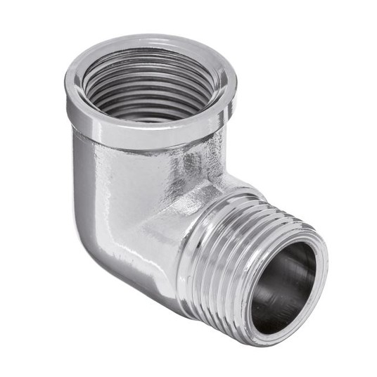Kolano 1/2" chrom wew-zew WZ (10) -zdjęcie numer 1