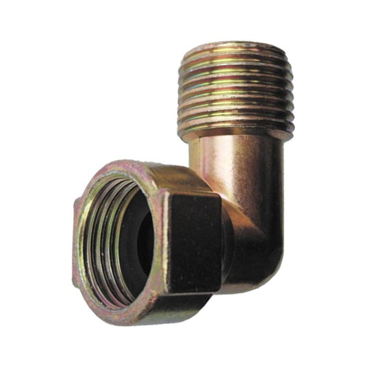 Kolano nyplowe 1/2" GZ/GW CYNK GAZ -zdjęcie numer 2