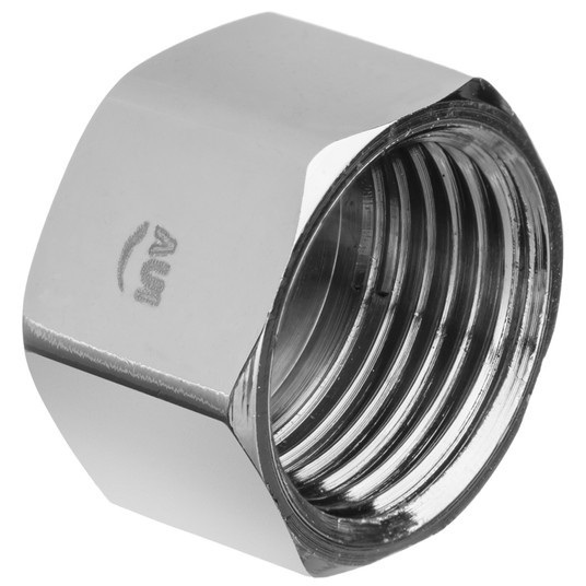 Korek 1/2" GW zaślepka CHROM (10) -zdjęcie numer 1