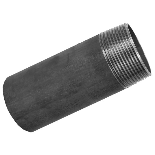 Króciec czarny 20 3/4" L-200 jednostronnie gwint -zdjęcie numer 1