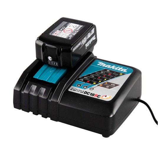 Ładowarka DC18RC +2aku 5,0Ah BL1850B karton MAKITA -zdjęcie numer 2