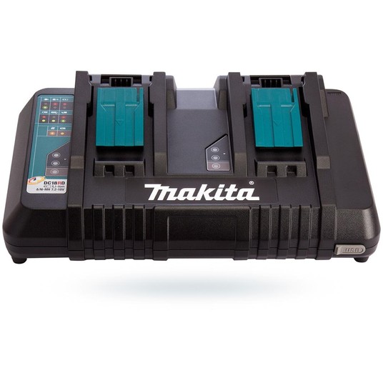 Ładowarka DC18RD +4aku BL1860B 6Ah MAKPAC 3 MAKITA -zdjęcie numer 4