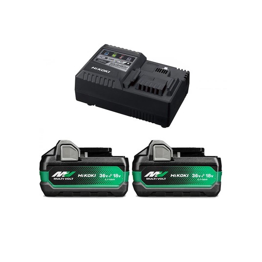 Ładowarka MULTIVOLT 18/36V+2aku BSL36B18X HIKOKI -zdjęcie numer 1
