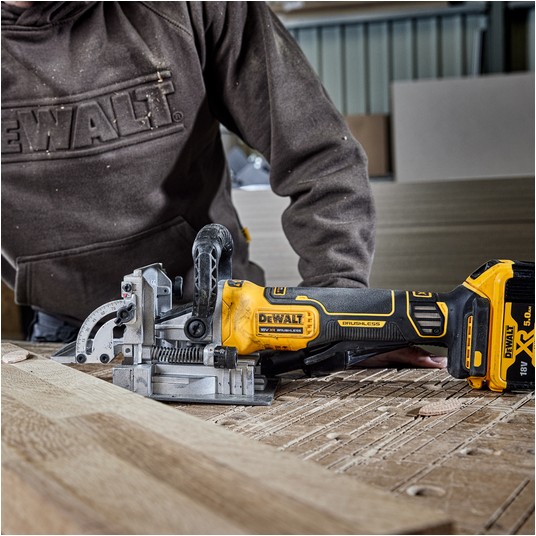 Lamelownica 18V body 20mm BL DeWALT -zdjęcie numer 8