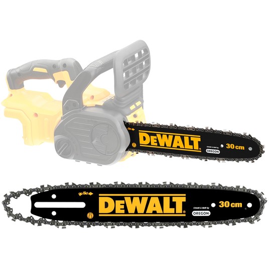 Łańcuch i prowadnica 3/8" 300mm do DCM565 DeWalt -zdjęcie numer 1