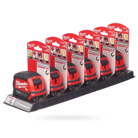 Miara zwijana 8mb x 27mm PREMIUM MAGNET MILWAUKEE -zdjęcie numer 8