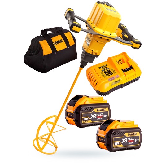 Mieszarka 54V 160mm 2x9Ah M14 DeWALT -zdjęcie numer 3