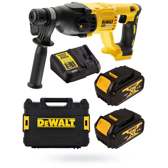 Młotowiertarka 18V 2x4Ah SDS+ 2,6j DEWALT -zdjęcie numer 3
