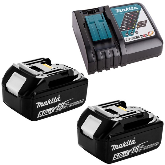Młotowiertarka 18V 2x5Ah SDS+ 2j BL MAKITA MAKPAC -zdjęcie numer 7