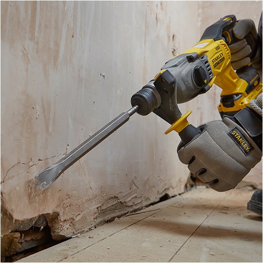 Młotowiertarka 18V BL SDS+ 2J 2x4Ah V20 STA FATMAX -zdjęcie numer 7