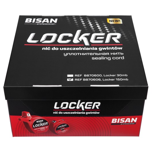 Nić do uszczelniania gwintów 150mb LOCKER -zdjęcie numer 2