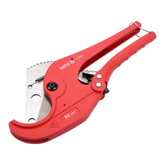 Obcinak do rur PCV, PP, PE max. 63mm -zdjęcie numer 2