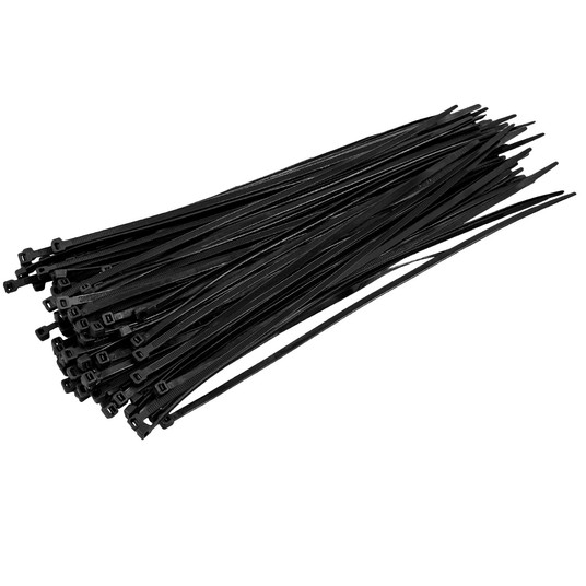 Opaski plastikowe 250x4,8 op 100szt czarne -zdjęcie numer 2