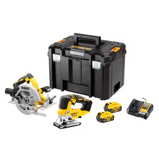 Pilarka DCS570 + wyrzynarka DCS334 2x5Ah DEWALT -zdjęcie numer 1