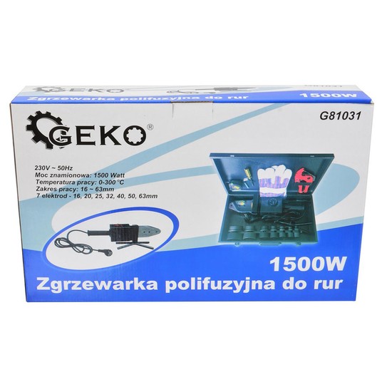 PP zgrzewarka + kpl. kamieni 20-63mm duża 1500W -zdjęcie numer 10