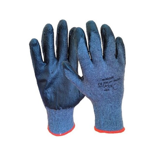 Rękawice DRAGO XL rozmiar 10 szare M-GLOVE opk=12 -zdjęcie numer 1
