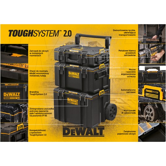 Skrzynia narzędziowa DS400 2.0 DeWalt -zdjęcie numer 7