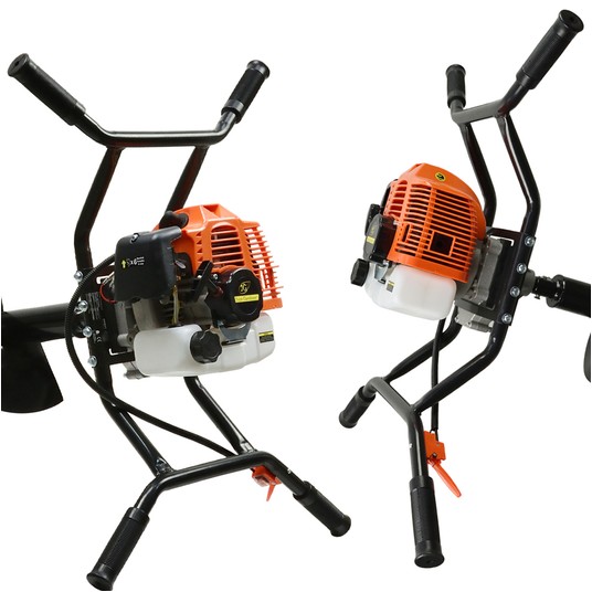 Świder spalinowy(2os)+ wiertła+ adapter 50 cm GEKO -zdjęcie numer 7