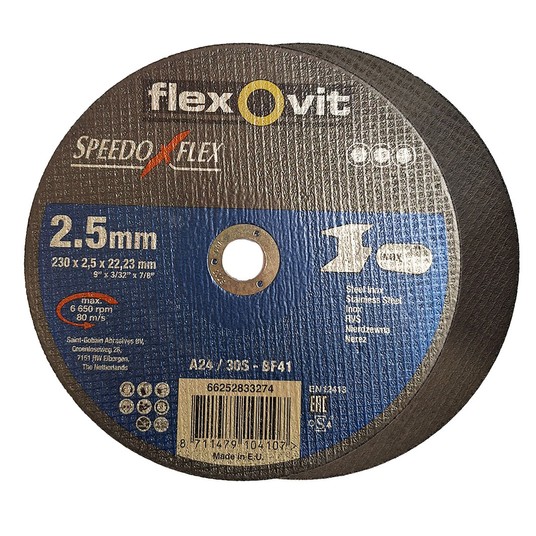 Tarcza do metalu 230x2,5 SPEEDOFLEX FLEXOVIT -zdjęcie numer 3