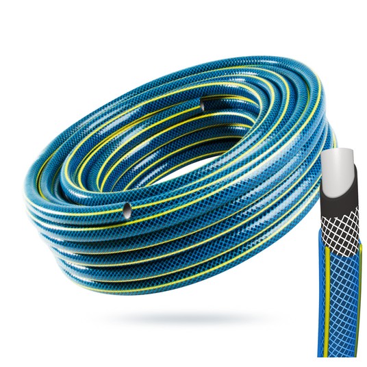 Wąż ogrodowy Bluebos+ 1/2" 50m niebieski IMET -zdjęcie numer 5