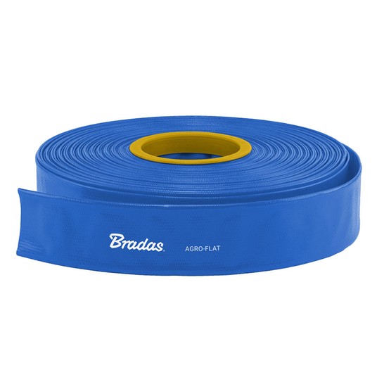 Wąż płaski AGROFLAT BLUE 3" - 100mb 2bar rolka -zdjęcie numer 1