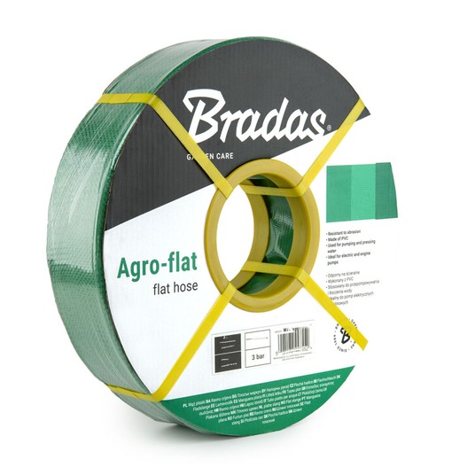 Wąż płaski AGROFLAT GREEN 1" - 100mb rolka -zdjęcie numer 4