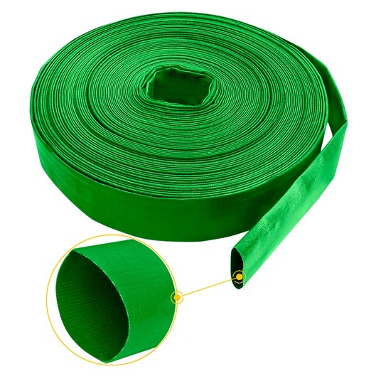 Wąż płaski AGROFLAT GREEN 2" - 100mb rolka -zdjęcie numer 3