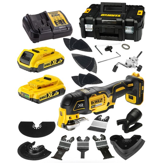 Wielofunkcy narzędzie oscyl 18V 2x2Ah DEWALT TSTAK -zdjęcie numer 1