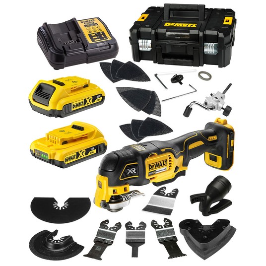 Wielofunkcy narzędzie oscyl 18V 2x2Ah DEWALT TSTAK -zdjęcie numer 3